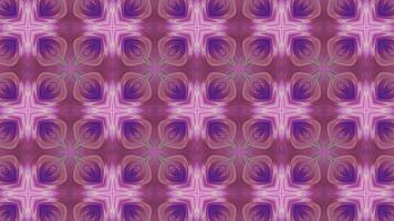 Abstract multicolored symmetrical kaleidoscope background. video