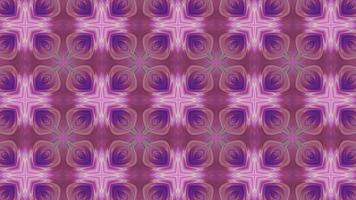 Abstract multicolored symmetrical kaleidoscope background. video