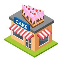 Trendy Bakery Concepts vector