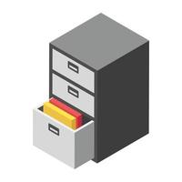 Trendy Drawers Concepts vector