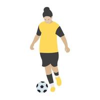 Football Player Concepts vector