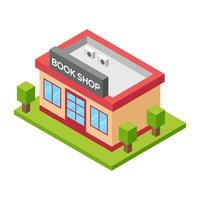 Book Shop Concepts vector