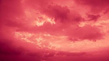 abstract cloudy red color background photo