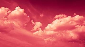 abstract cloudy red color background photo
