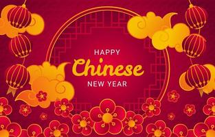 Chinese New Year Background vector