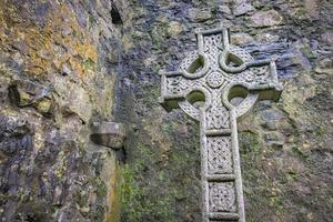 abadía de straide cruz celta foto