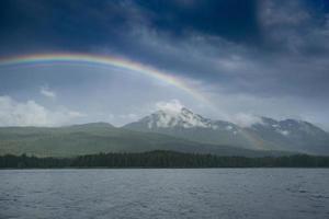 Rainbow and Glass Peninsula, Alaska Wilderness photo