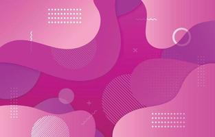 Pink Fluid Colored Background vector
