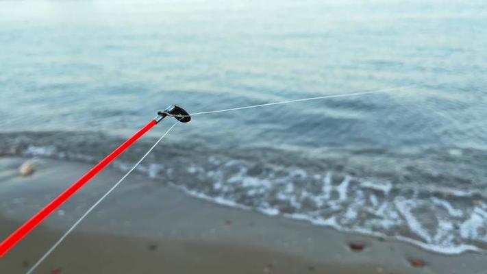 a fishing rods on the lake shore. 17534932 Stock Photo at Vecteezy