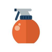 disinfectant spray bottle product flat style vector