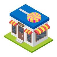 Candy Shop Concepts vector