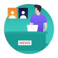 Political News Concepts vector