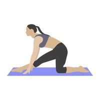 Stretch Exercise Concepts vector