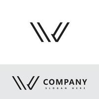 W letters business logo , icon and symbols template design vector