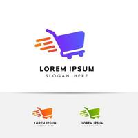 lets shopping bag icon design template. shop icon design vector