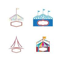 Circus vector illustration design