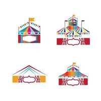 Circus vector illustration design