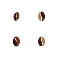 vector de icono de grano de café