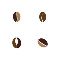 vector de icono de grano de café