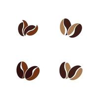 vector de icono de grano de café