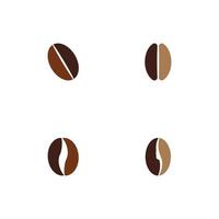 vector de icono de grano de café