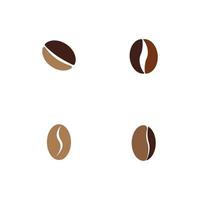 vector de icono de grano de café