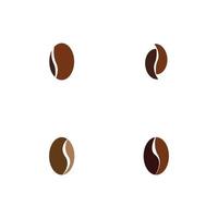 vector de icono de grano de café