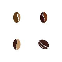 vector de icono de grano de café