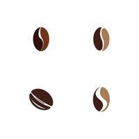 vector de icono de grano de café