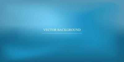 Abstract blurred gradient mesh background in blue colors. vector