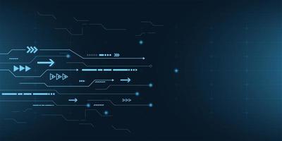 High tech technology.circuit line background. vector