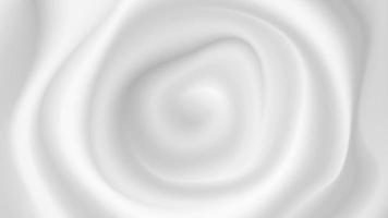 Abstract fluid milky white, silk and satin texture background vector