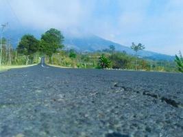 the road to mountain