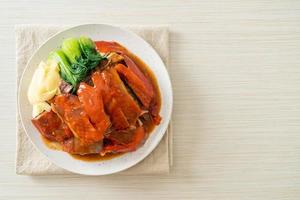 Peking duck or Roasted duck in Chinese style photo