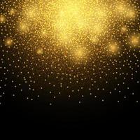 christmas background of sparkling lights vector