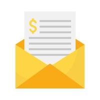 envelope with file vector