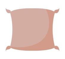 pretty pillow design vector