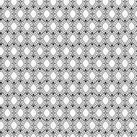 background black and white ovals with points pattern vector design
