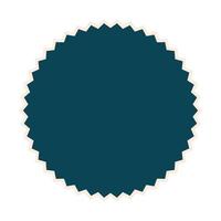 seal stamp of dark blue color vector