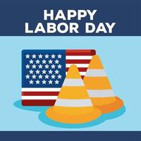 labor day design vector