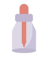 purple dropper illustration vector