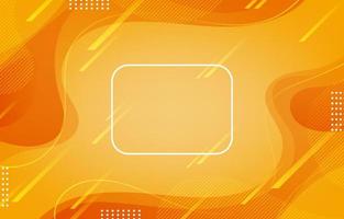 Abstract Wave Yellow Background vector