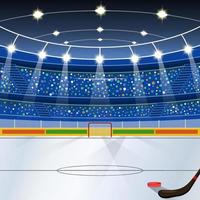 Ice Hockey Stadium Background vector