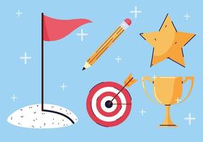 work target and goals vector