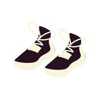 sport boots accessory fashion and trendy isolated icon design vector