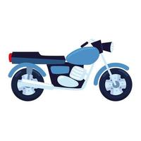 chopper bike classic vector