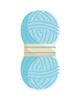 blue thread design vector