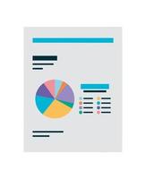 information document icon vector