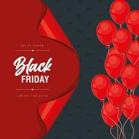 black friday banner vector