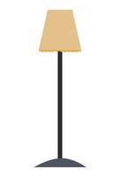 Isolated home lamp vector design